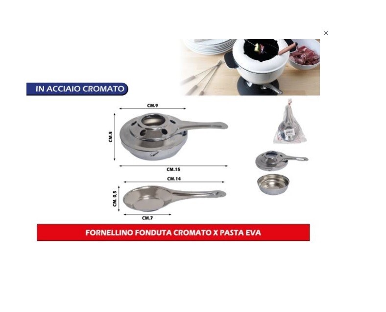 2-PZ FORNELLINO FORNELLO FONDUTA BRUCIATORE X PIATTO PIASTRA PIETRA LAVICA 2024