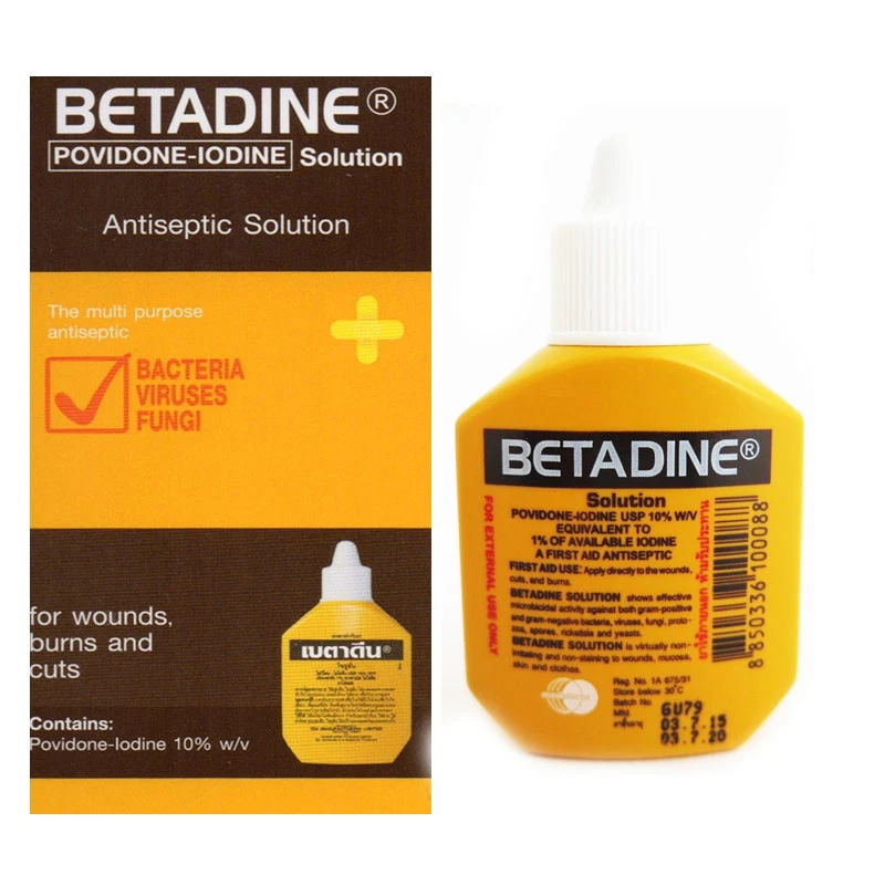 Povidone iodine betadine deals
