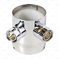 3" Draft Beverage Beer Tower Adapter 1 Tap to 3 Faucet Upgrade Extension Cap