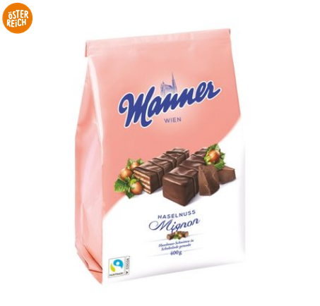 Manner Mignon Schnitten dunkle Schokolade 400g 3 Varianten - Bild 1 von 1
