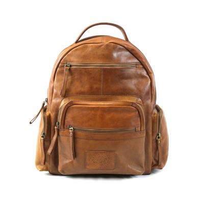 rawlings leather backpack
