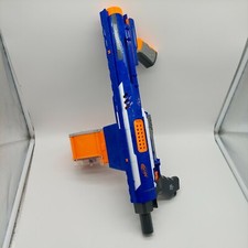 Nerf Rampage N-Strike Elite Blue Dart Blaster Gun with 35 RoundDrum Tested