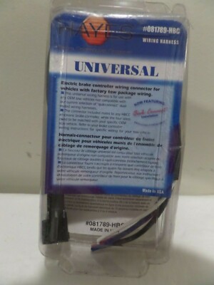 HAYES Brake Controller 81789-HBC UNIVERSAL OEM BRAKE TOWING WIRING HARNESS 4wire