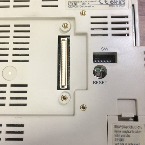 OMRON NS8-TV00B-V2 Interactive Display Removed From The Working Machine - Picture 6 of 8