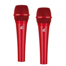 SE ELECTRONICS V7 RED Professional SuperCardioid Live Performance Mic Pair