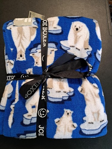 Joe Boxer Slub Crew & Polar Bear Plush Pants, Size Large – New with Tag - Picture 2 of 2