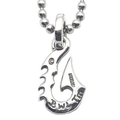 アクセサリー Bill Wall Leather Fish Hook Pendant BWL BWL Bill Wall Leather Fish Hook Silver 925 Mens Pendant Top