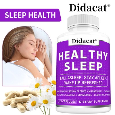 Healthy Sleep Supplement - Balance Sleep Quality, Brain & Focus, Relaxation