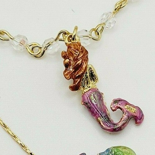 Kirks Folly 3 Strang LORELEI MERMAID Wild Freedom Halskette grün/goldfarben #41 - Bild 7 von 9