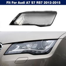 Left Headlight Lens Cover Shell Lampshade Seal Glue For Audi A7 S7 RS7 2012-2015
