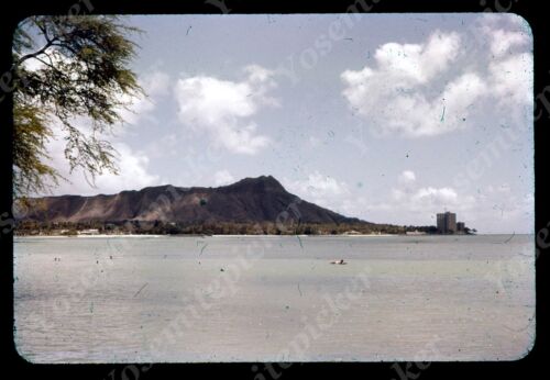 sl73 Original Rutsche 1960er Jahre Hawaii Waikiki Strand / Diamantkopf 855a - Bild 1 von 2
