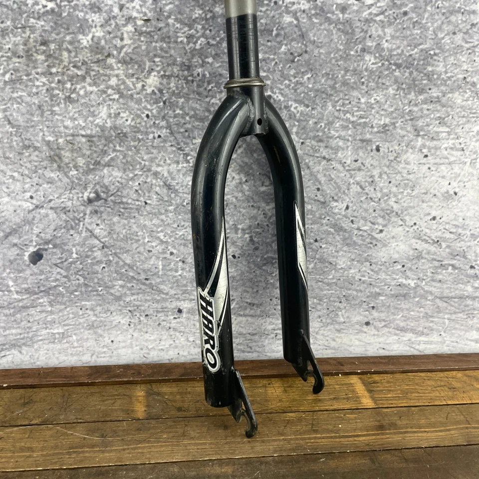 Haro BMX вилка 1 1/8 без резьбы 20 старая школа BMX гонки 3/8 Dropout 90s 00s черный - Изображение 4 из 4