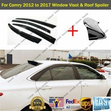For 2012-2017 Toyota Camry Window Visor Rainsun Vent Rear Roof Spoiler Wings For 2012-2017 Toyota Camry Window Visor Rainsun Vent Rear Roof Spoiler Wings