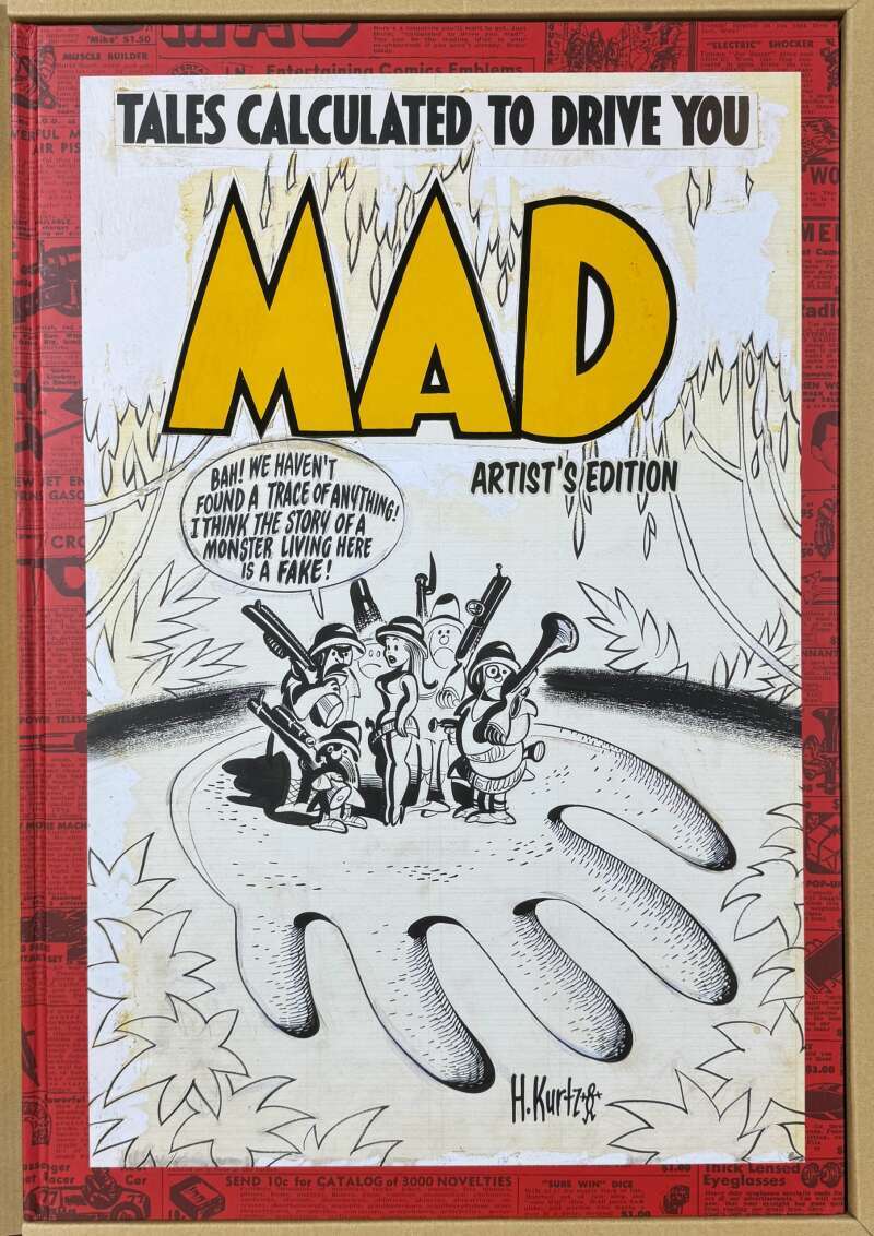 Mad: Artist's Edition Harvey Kurtzman Oversized Hardcover HC | eBay