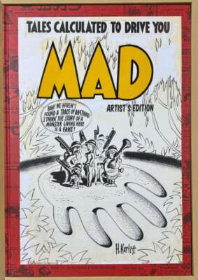 カ*)様 MAD MAN SMOOTH Mad: Artist's Edition Harvey Kurtzman Oversized Hardcover HC | eBay