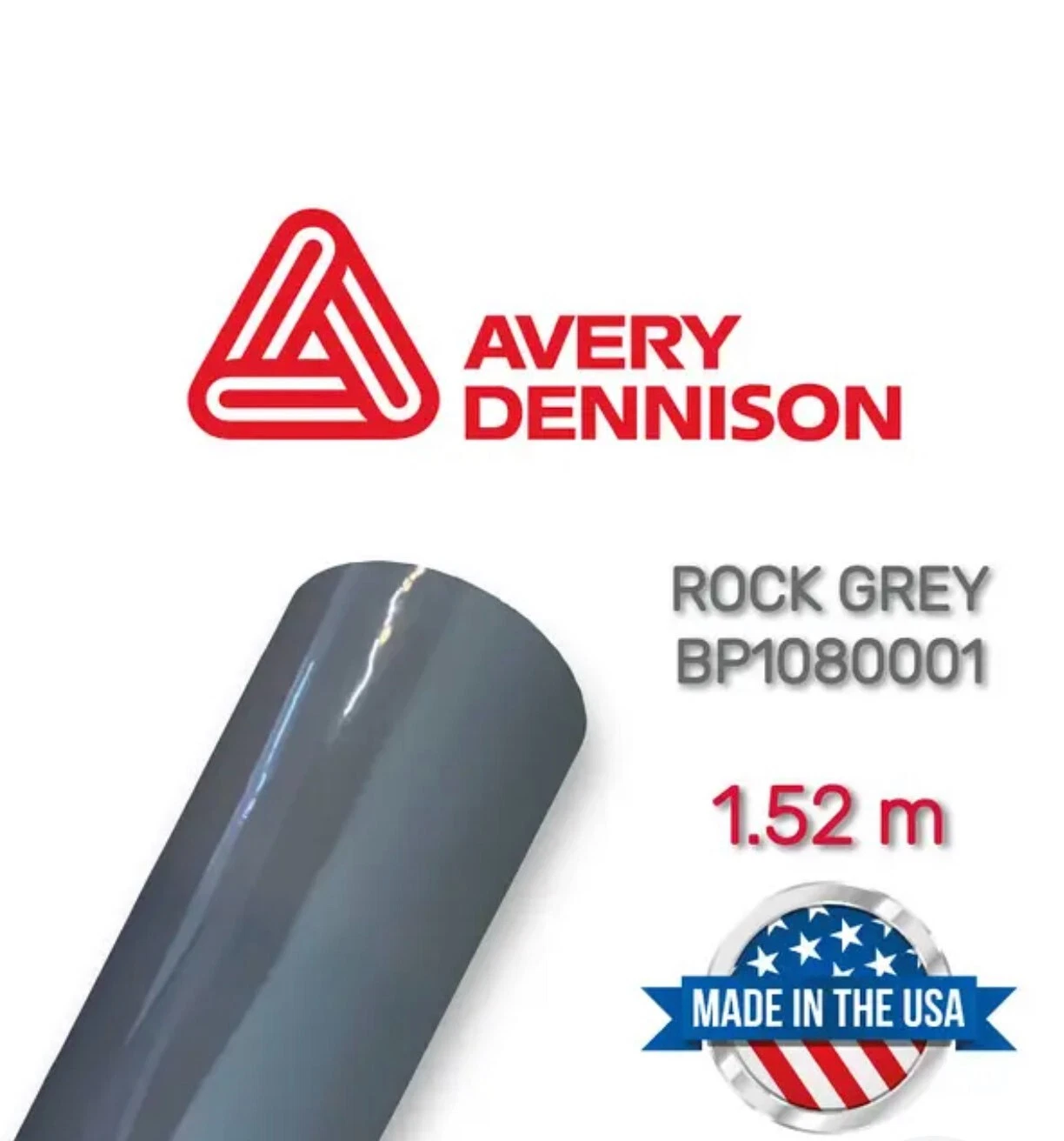 AVERY DENNISON SWF Y141 ROCK GREY BRILLANT PREMIUM SUPREME WRAP FILM
