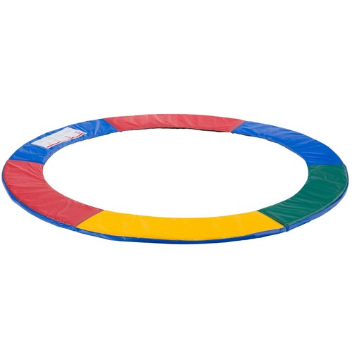 AREBOS Copertura Bordo di Protezione per Trampolino Elastico Molla 244 cm - Foto 8 di 12