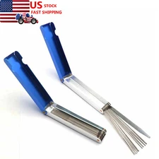 Carburetor Carb Jet Cleaning Tools Set Wire Cleaner Kit FOR Motorcycle ATV Parts