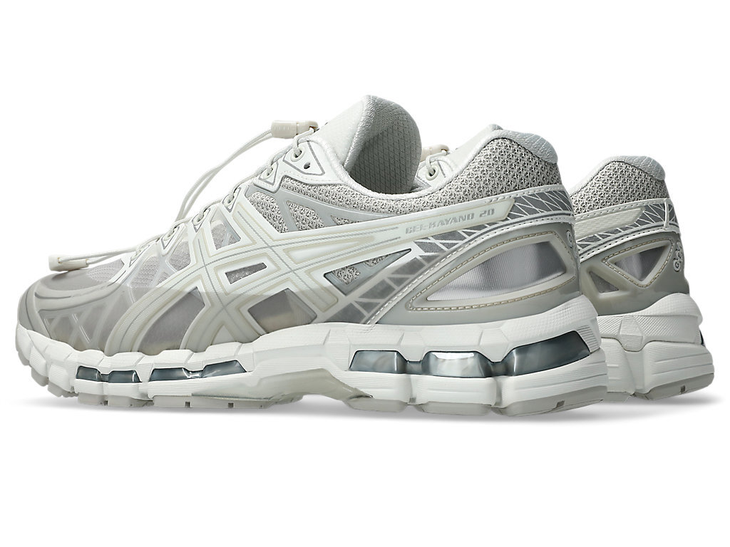 1203A529-100 UNAFFECTED Asics Gel-Kayano 20 Cream Lake Grey
