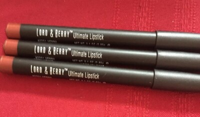 3 x Lord And Berry - Ultimate Lippenstift - Henna-Henne - Neu.