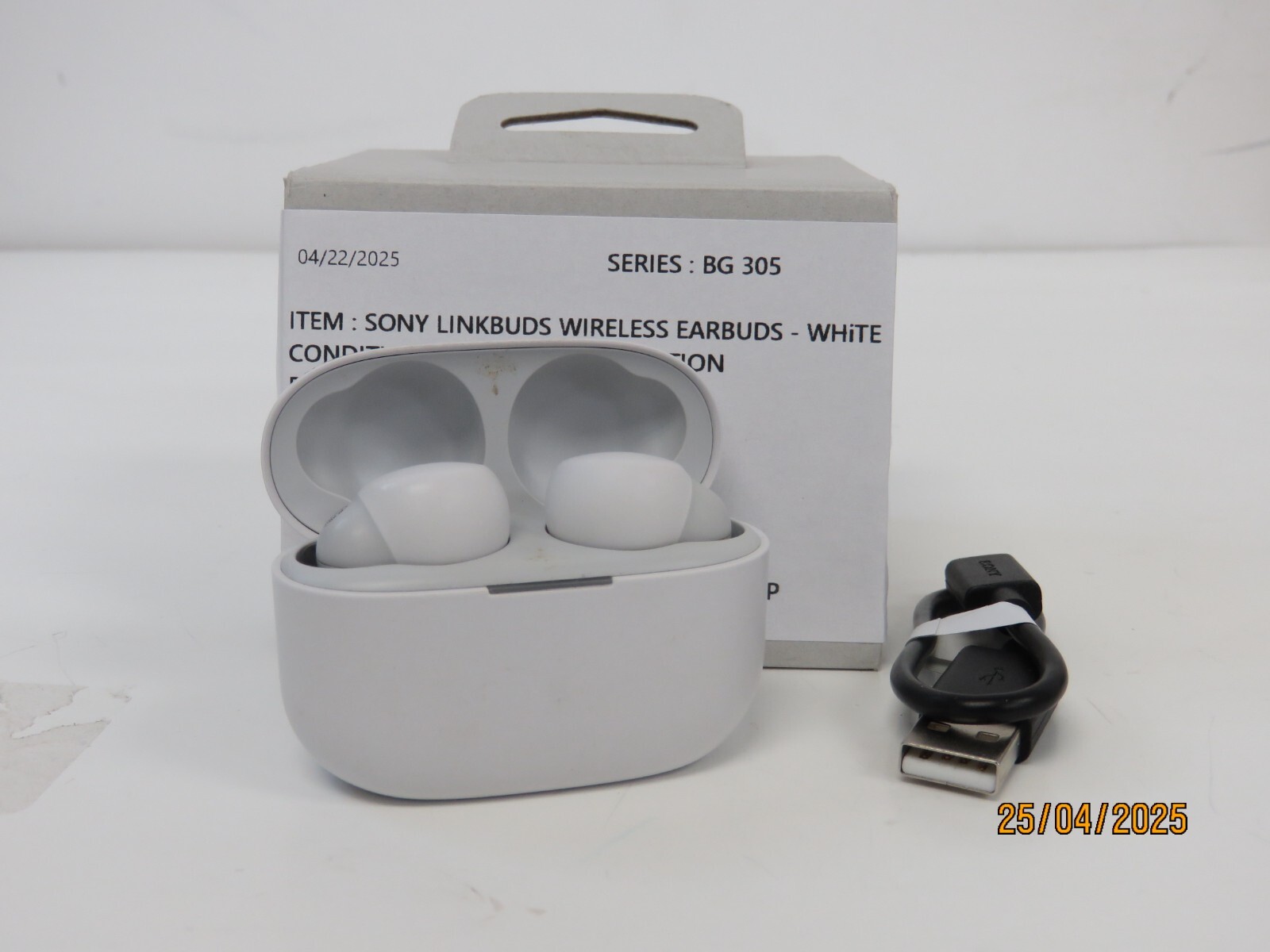 Sony Linkbuds S Truly Wireless Noise Canceling Earbuds WF-LS900N - White [BG305]