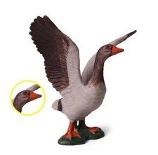 Geese Duck Toy Action Figure Small Animal Figurine Doll Gift for Kids