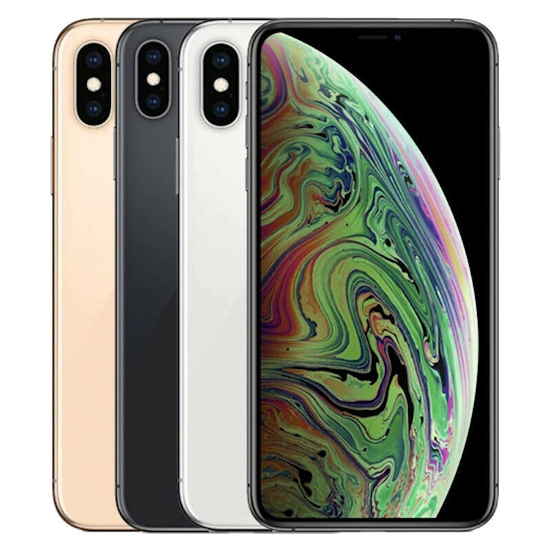 Apple iPhone XS Max 64GB 256GB 512GB - Unlocked Smartphone All Colours Very Good