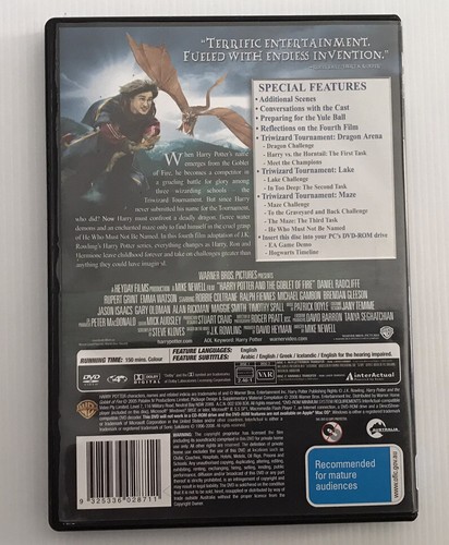 Harry Potter And The Goblet Of Fire DVD 2-Disc Widescreen Edition - Picture 2 of 4