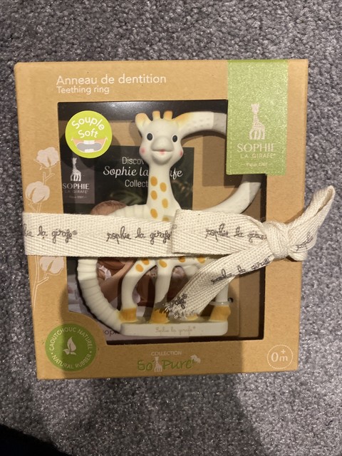 sophie la girafe so pure teether