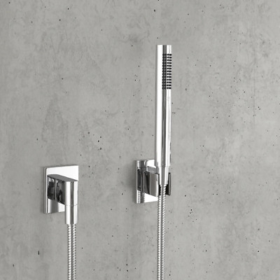 Dornbracht Handbrauseset mit einzelnen Rosetten in Platin Matt UVP 2500 +