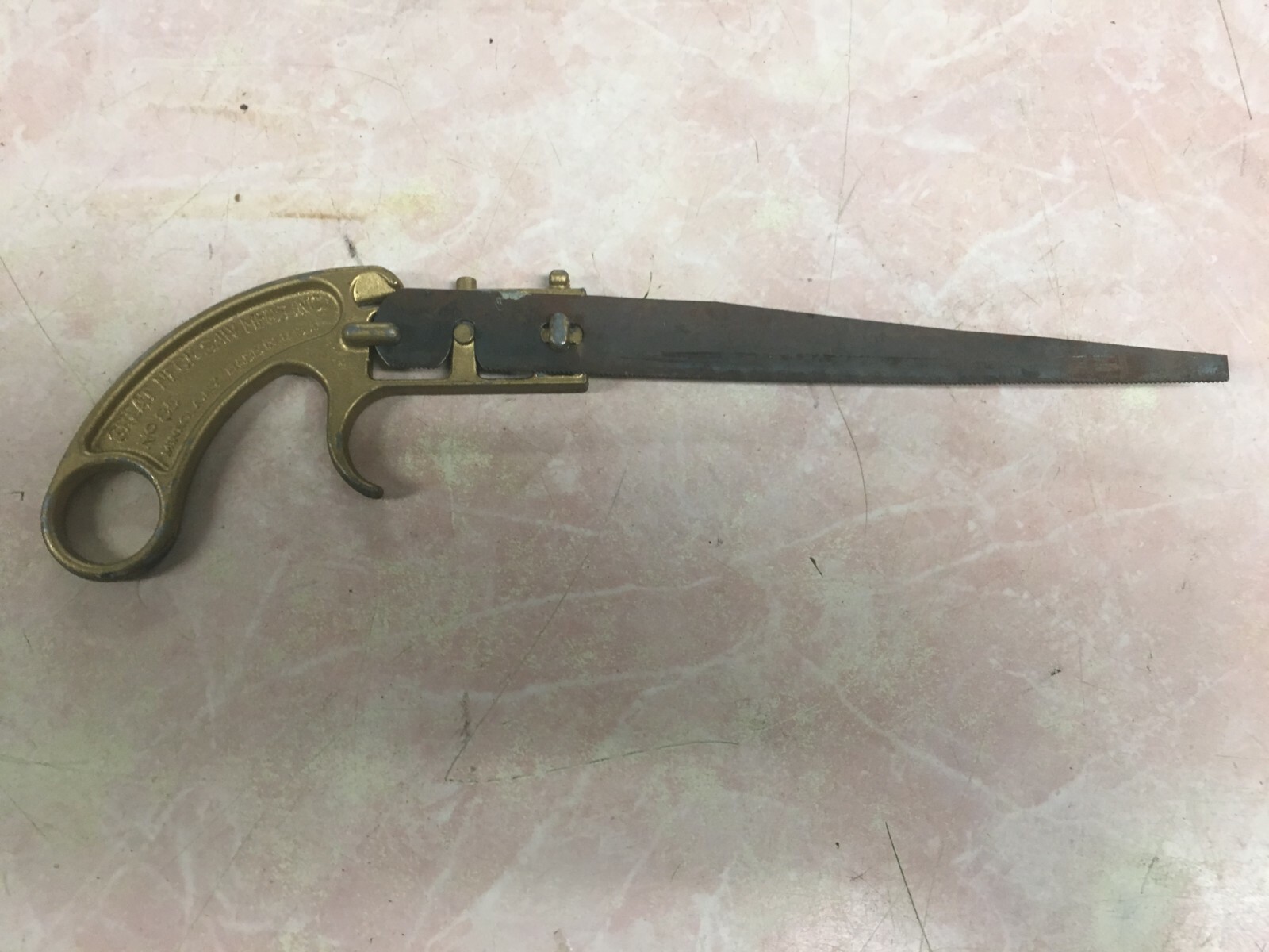Vintage Great Neck hand saw pistol gun shape USA eBay