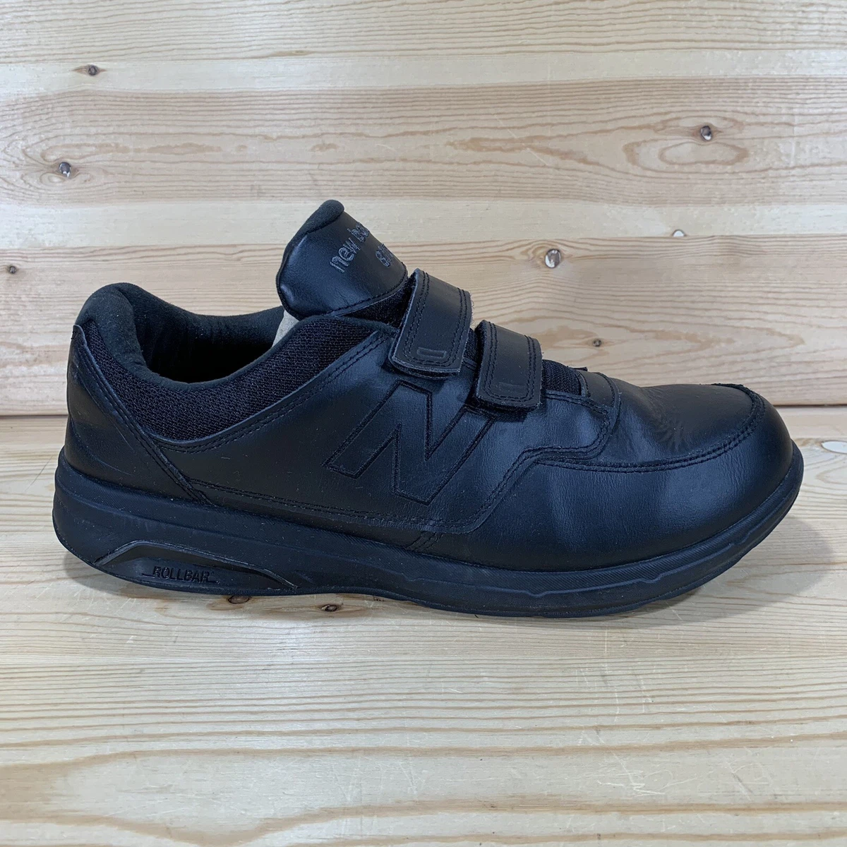 Mens new balance walking shoes cheap with velcro straps