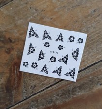 Stickers Ongles Fleurs x10