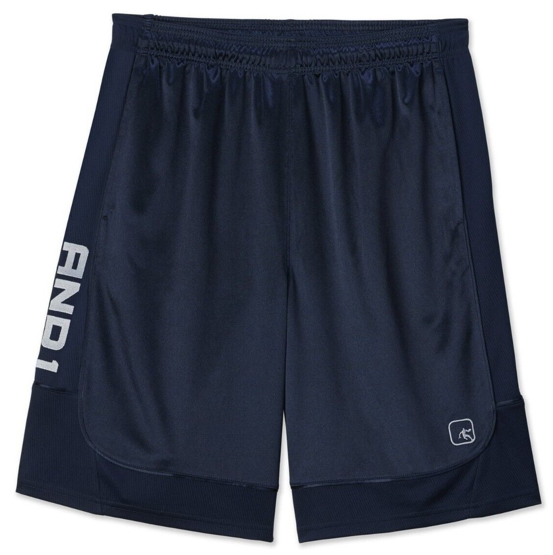 Navy Shorts And1 Mens Basketball Gym Court Adjustable Waist M L