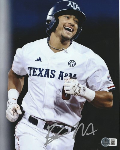 BRADEN MONTGOMERY SIGNED TEXAS A&M CHICAGO WHITE SOX 8x10 PHOTO - BECKETT COA