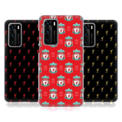 LIVERPOOL FC LFC CREST & LIVER BIRD PATTERNS SOFT GEL CASE FOR HUAWEI PHONES - Picture 1 of 10