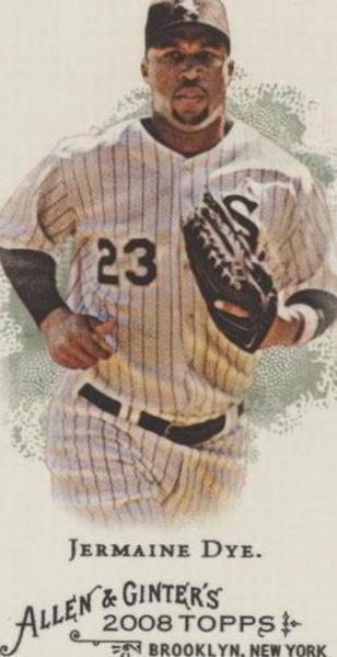 2008 Topps Allen & Ginter's - Jermaine Dye #141 - 1 of 1
