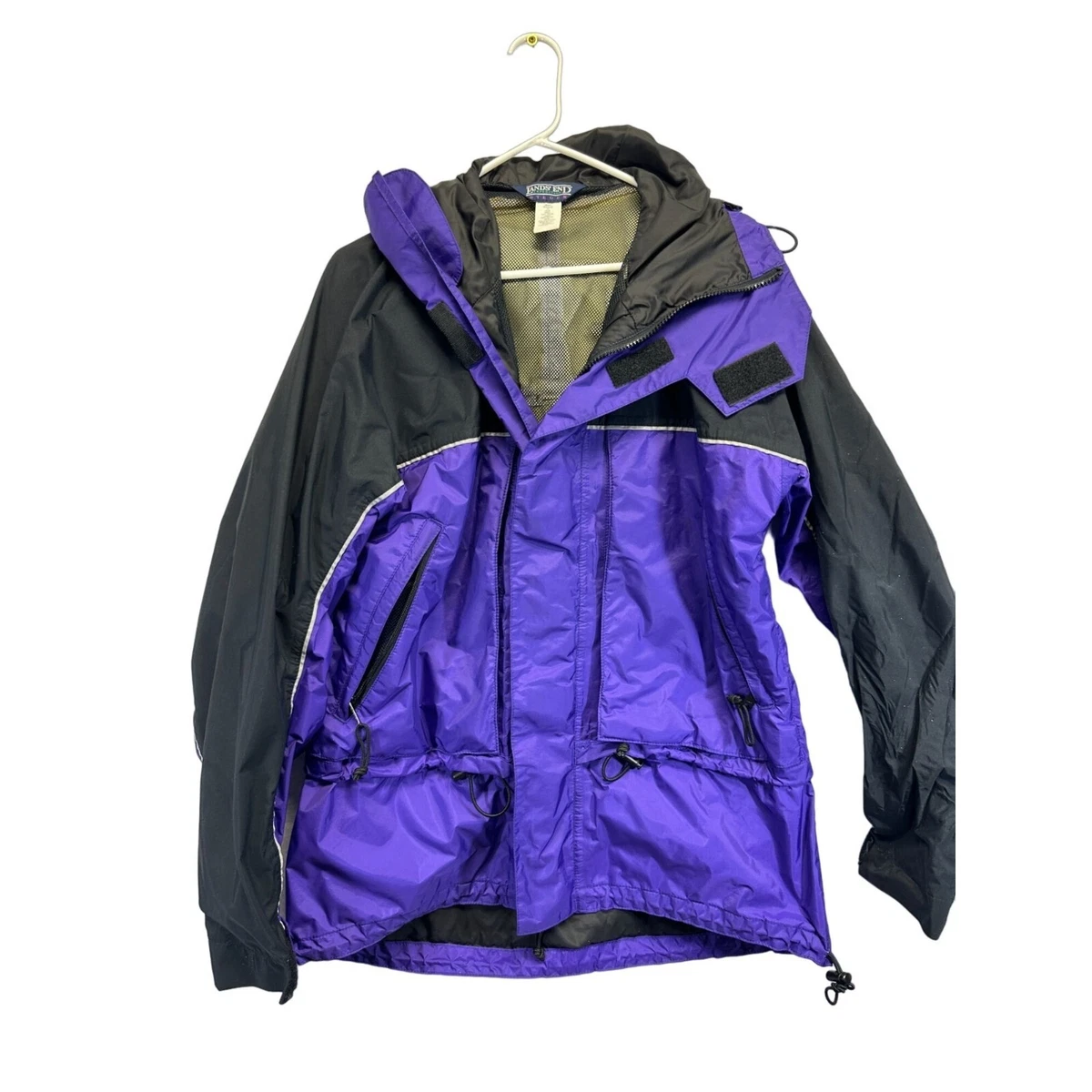 Lands end top purple coat