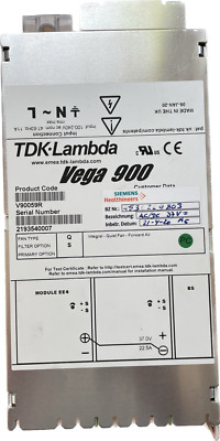 TDK-LAMBDA VEGA 900 K90059R Power Supply Netzteil 900Watt Ausgang 37V