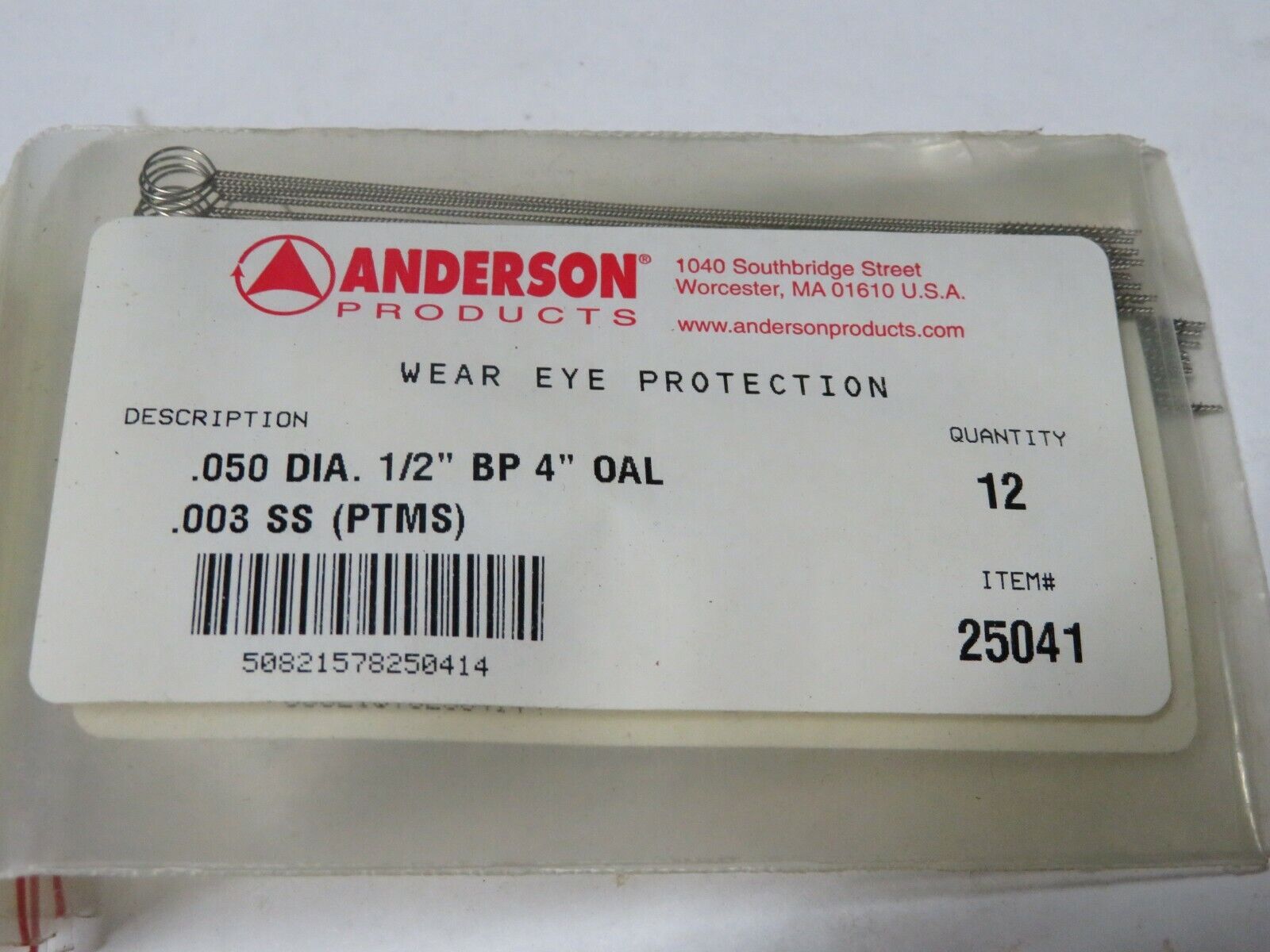 5 pcs ANDERSON WEILER .050