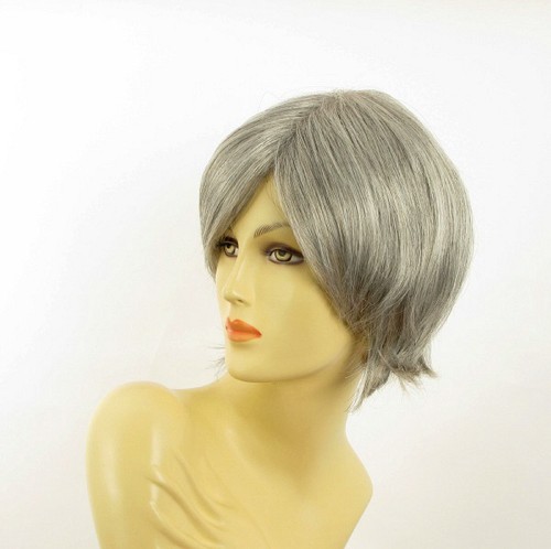 Parrucca donna corta grigio : marina 51 - Picture 2 of 8
