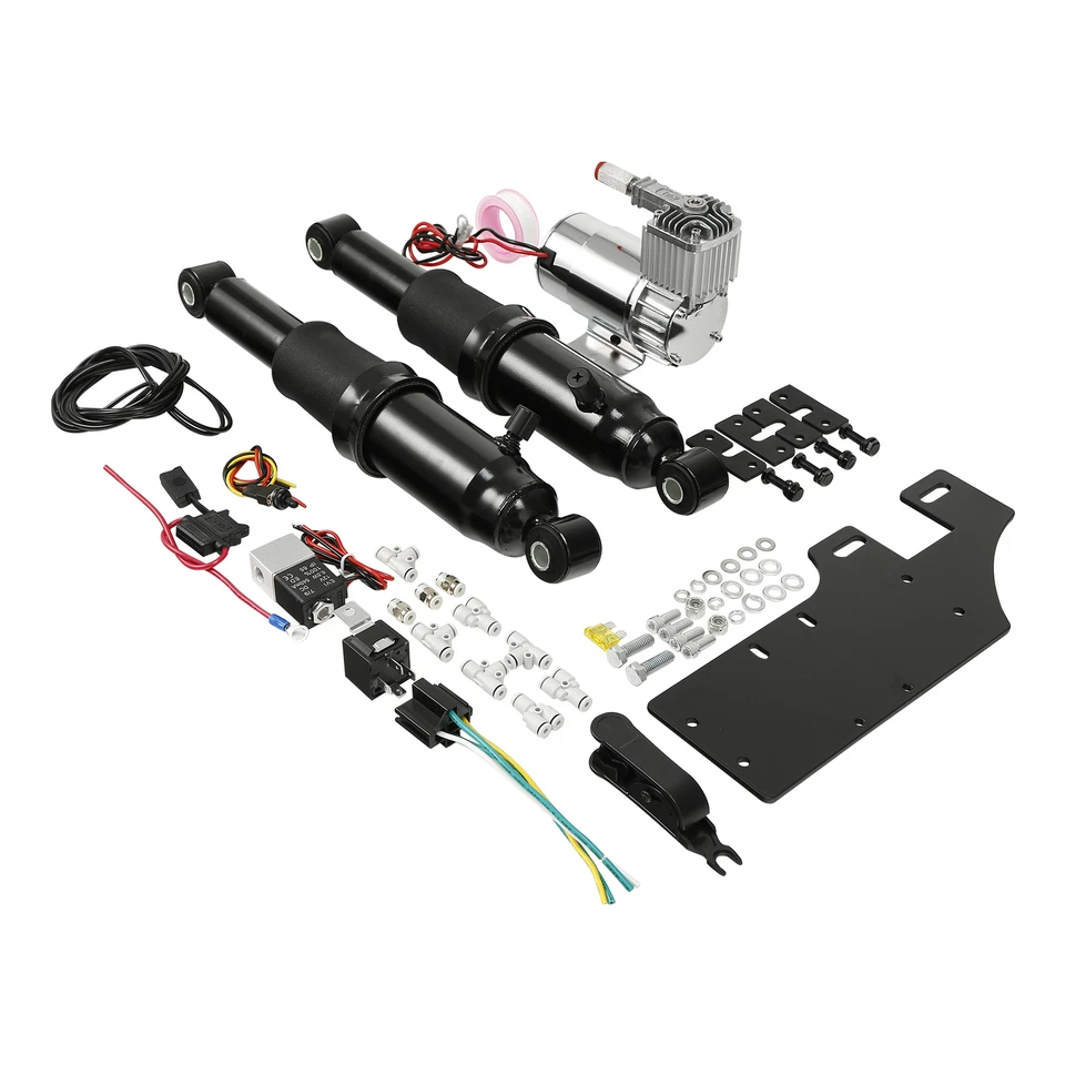 Rear Air Ride Suspension Fit For Harley Touring Electra Ultra Classic 1994-2024 - Image 4 of 4