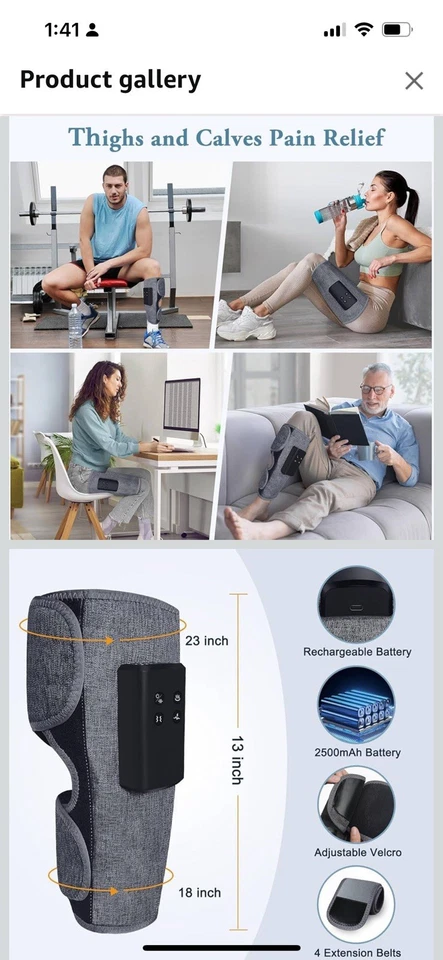 Walgreens Unopened Therapeutic Air Compression Leg Massagers - Image 3 of 3