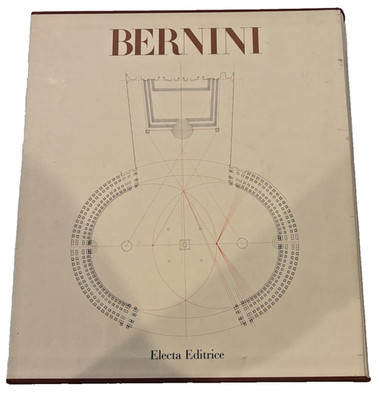 Franco Borsi Bernini Architetto 1992 Electa Editrice HC Slipcase Italian Art