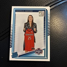 2025 Panini Donruss WNBA Georgia Amoore #96 Rated Rookie Washington Mystics