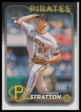 2024 Topps Update Hunter Stratton Pittsburgh Pirates