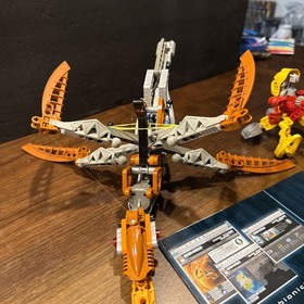 Bionicle Jaller & Gukko 8594 with Manual.  100% Complete Guaranteed