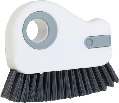 2 in 1 Window Track Cleaning Brush Groove Crevice Tool Grout Cleaner Scraper Gra