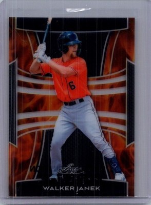 Walker Janek 2025 Leaf Metal Baseball 1/1 Pre Production Proof