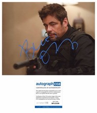 Benicio Del Toro “Sicaro” AUTOGRAPH Signed 10x8 Photo ACOA